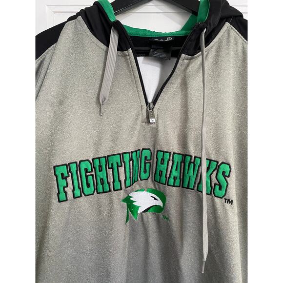 University of North Dakota Fighting Hawks Hoodie Size L - Picture 2 of 6